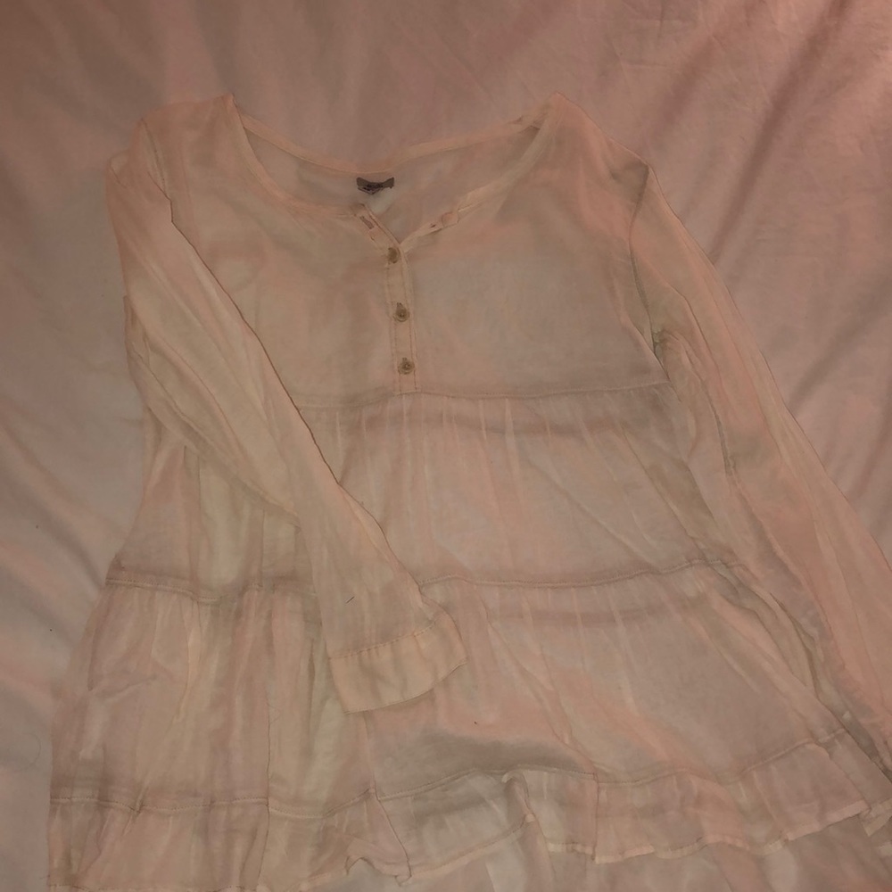 Ecoté button down blouse